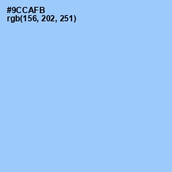 #9CCAFB - Cornflower Color Image