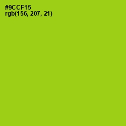 #9CCF15 - Pistachio Color Image