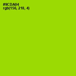 #9CDA04 - Pistachio Color Image