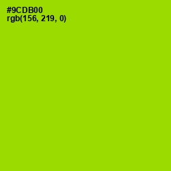 #9CDB00 - Pistachio Color Image