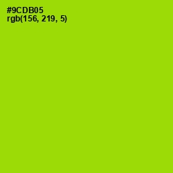 #9CDB05 - Pistachio Color Image