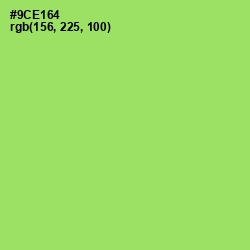 #9CE164 - Conifer Color Image