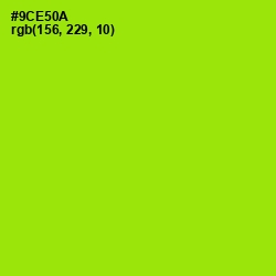 #9CE50A - Inch Worm Color Image