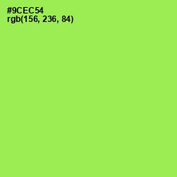 #9CEC54 - Conifer Color Image