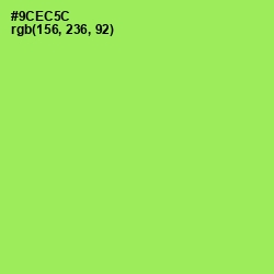 #9CEC5C - Conifer Color Image