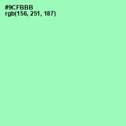 #9CFBBB - Chinook Color Image