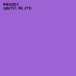 #9D62D3 - Amethyst Color Image