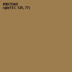 #9D7D4D - Leather Color Image