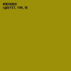 #9D9009 - Reef Gold Color Image