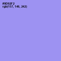 #9D92F2 - Portage Color Image