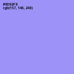 #9D92F8 - Portage Color Image