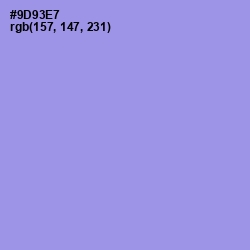 #9D93E7 - Portage Color Image