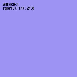 #9D93F3 - Portage Color Image
