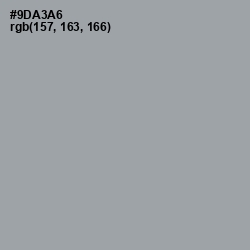 #9DA3A6 - Pewter Color Image