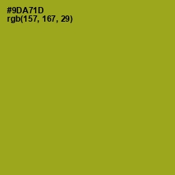 #9DA71D - Citron Color Image
