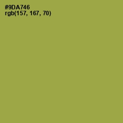 #9DA746 - Chelsea Cucumber Color Image