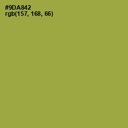 #9DA842 - Chelsea Cucumber Color Image