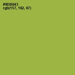 #9DB643 - Chelsea Cucumber Color Image