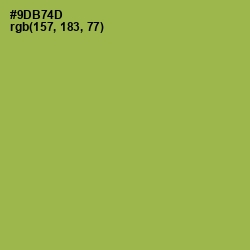 #9DB74D - Chelsea Cucumber Color Image