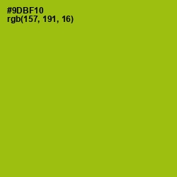 #9DBF10 - Citron Color Image