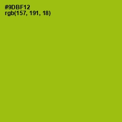 #9DBF12 - Citron Color Image