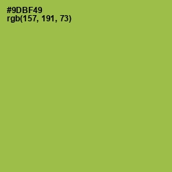 #9DBF49 - Chelsea Cucumber Color Image