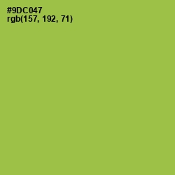 #9DC047 - Conifer Color Image