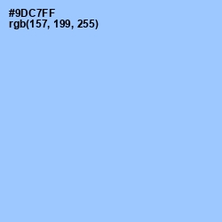 #9DC7FF - Cornflower Color Image