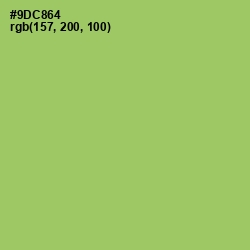 #9DC864 - Celery Color Image