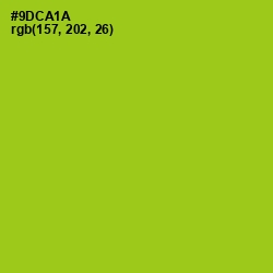 #9DCA1A - Pistachio Color Image