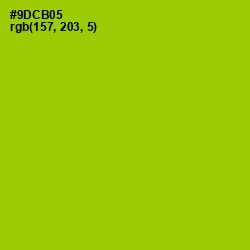 #9DCB05 - Pistachio Color Image