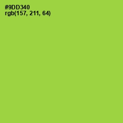 #9DD340 - Conifer Color Image