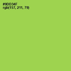 #9DD34F - Conifer Color Image