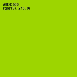 #9DD500 - Pistachio Color Image