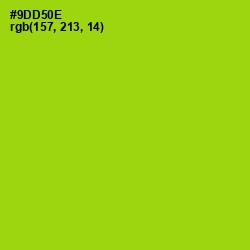 #9DD50E - Pistachio Color Image