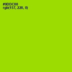 #9DDC00 - Pistachio Color Image