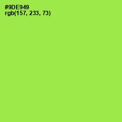 #9DE949 - Conifer Color Image