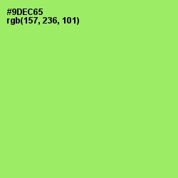 #9DEC65 - Conifer Color Image