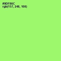 #9DF86C - Conifer Color Image