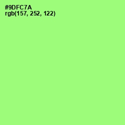 #9DFC7A - Conifer Color Image