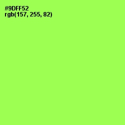 #9DFF52 - Conifer Color Image