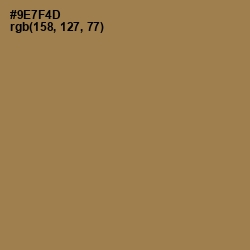 #9E7F4D - Leather Color Image