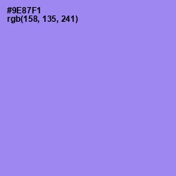 #9E87F1 - Portage Color Image