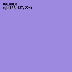 #9E89E0 - Portage Color Image