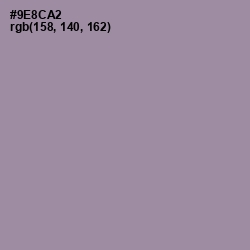 #9E8CA2 - Manatee Color Image