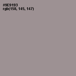 #9E9193 - Mountain Mist Color Image