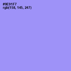 #9E91F7 - Portage Color Image