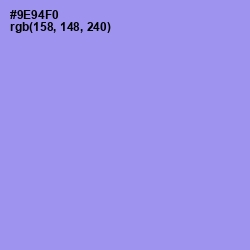 #9E94F0 - Portage Color Image