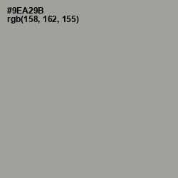 #9EA29B - Sage Color Image