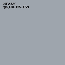 #9EA5AC - Pewter Color Image